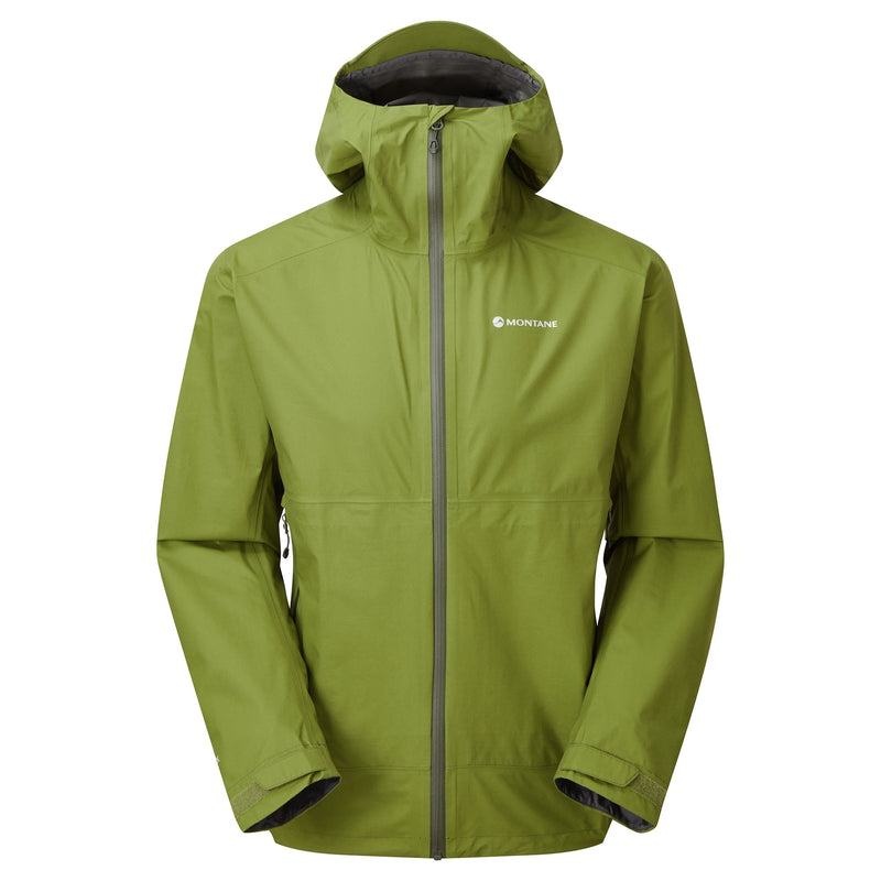 Green Men\'s Montane Spirit Lite Waterproof Jackets | IEH4696OP