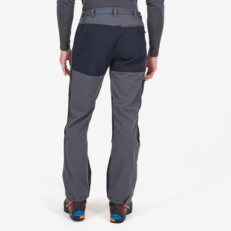 Grey Black Men's Montane Super Terra Pants | KGZ10096TK