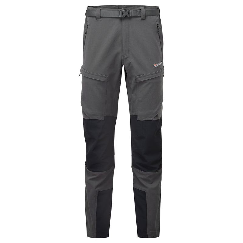 Grey Black Men\'s Montane Super Terra Pants | KGZ10096TK