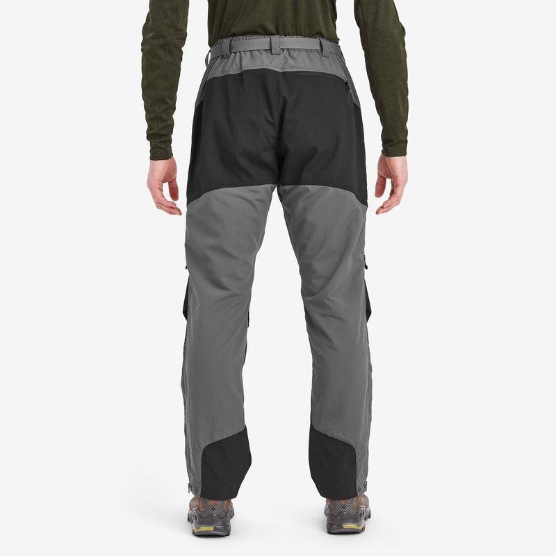 Grey Black Men's Montane Terra Pants | MBU1190QK