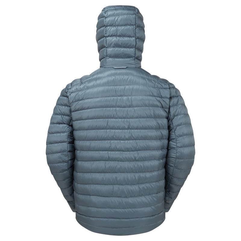 Grey Blue Men's Montane Anti-Freeze Hooded Down Jackets | SDO7926HA