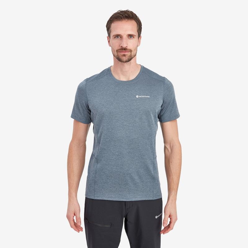 Grey Blue Men's Montane Dart T Shirts | KGS3367CA