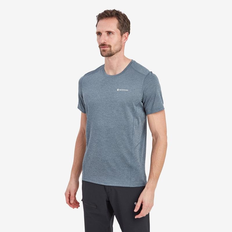 Grey Blue Men's Montane Dart T Shirts | KGS3367CA