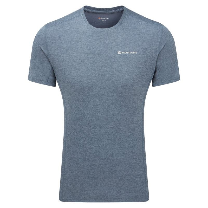 Grey Blue Men\'s Montane Dart T Shirts | KGS3367CA