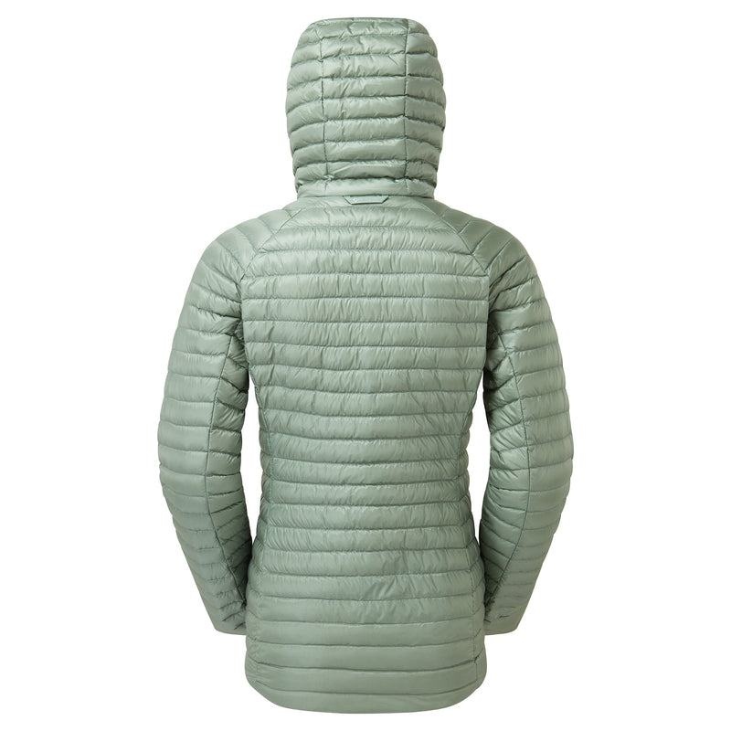 Grey Green Women's Montane Anti-Freeze Lite Hooded Down Jackets | QZY4631LI