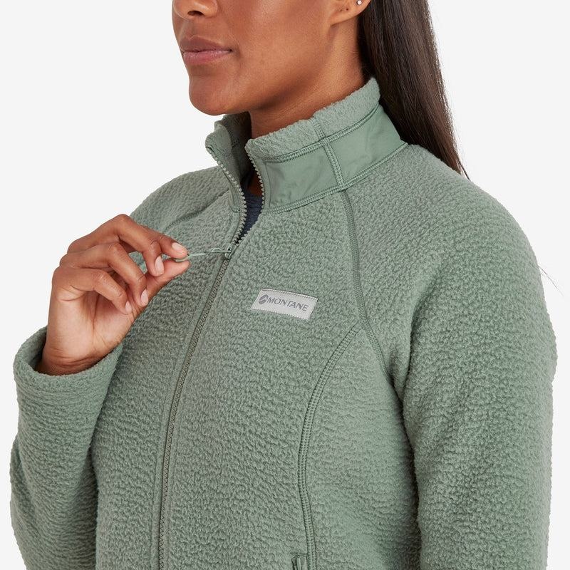 Grey Green Women's Montane Chonos Fleece Jackets | YNB766QH