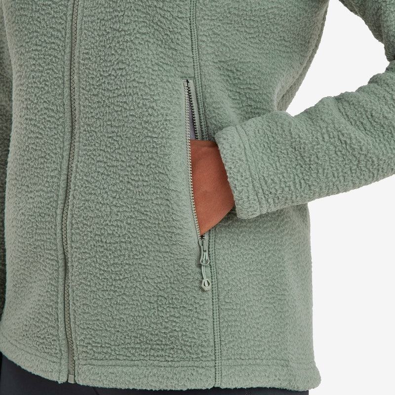 Grey Green Women's Montane Chonos Fleece Jackets | YNB766QH