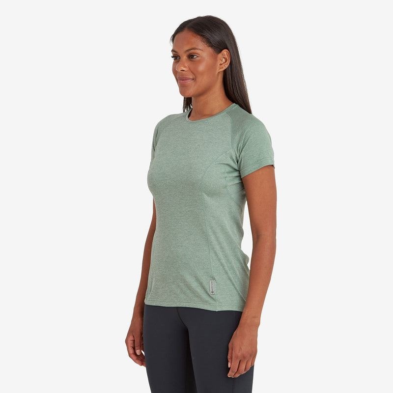 Grey Green Women's Montane Dart T Shirts | BZZ9799OB