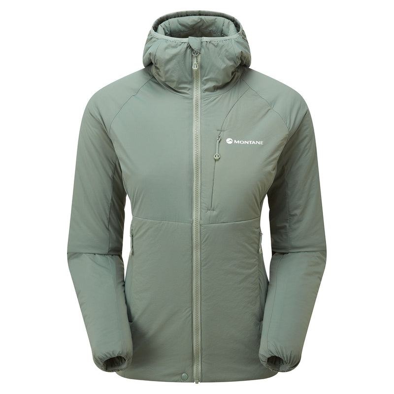 Grey Green Women\'s Montane Fireball Softshell Jackets | NVA7775JY