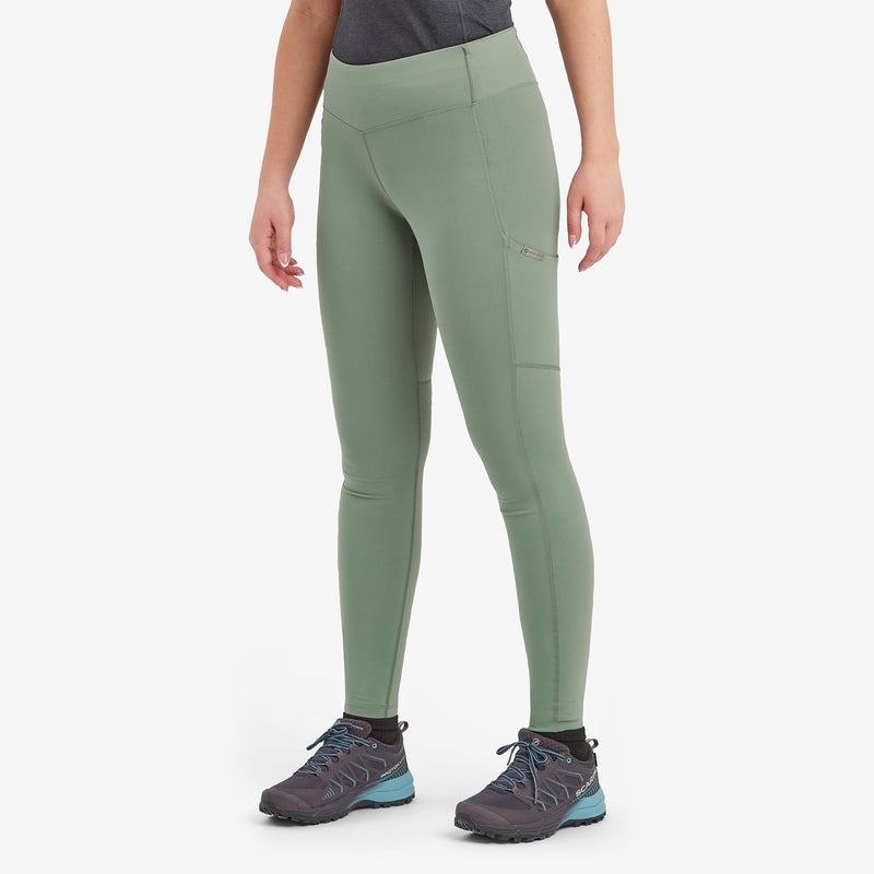 Grey Green Women's Montane Ineo Lite Leggings | JCF4322TD