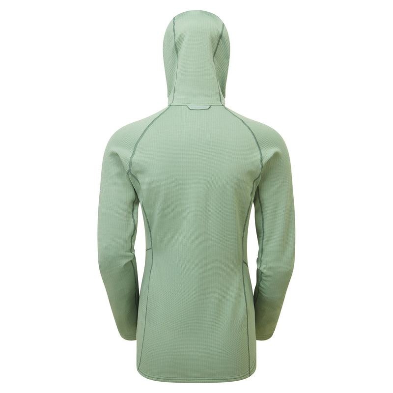 Grey Green Women's Montane Protium Hooded Fleece Jackets | BES2299PC