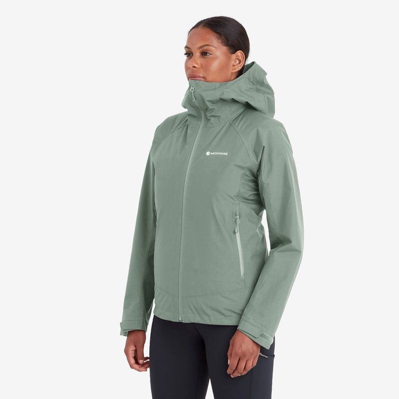 Grey Green Women's Montane Spirit Waterproof Jackets | BZJ858WO