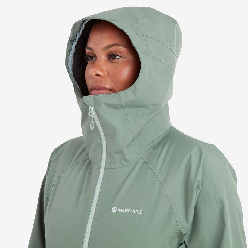 Grey Green Women's Montane Spirit Waterproof Jackets | BZJ858WO