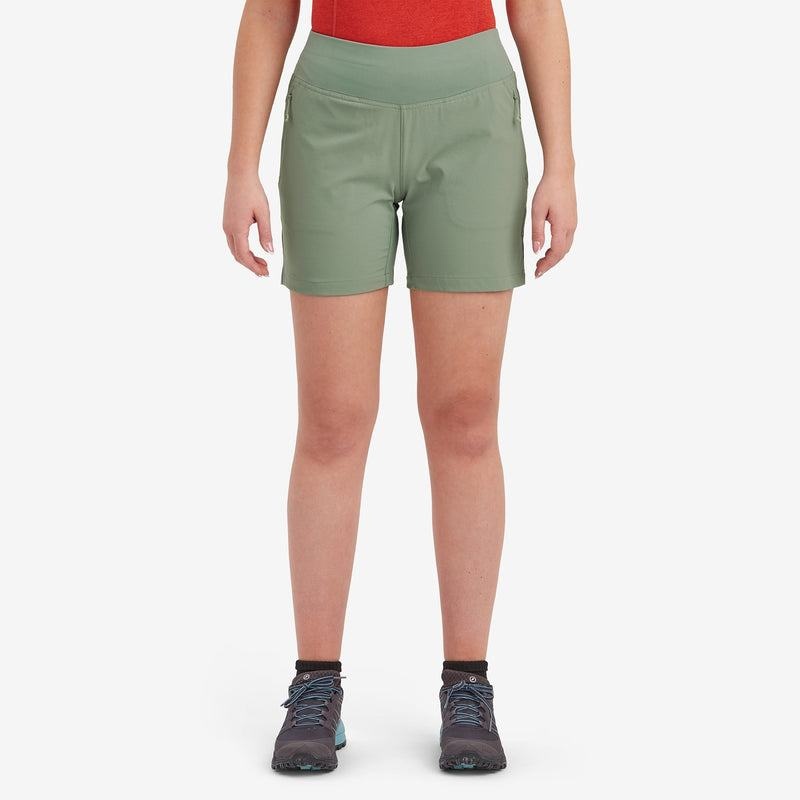 Grey Green Women's Montane Tucana Lite Shorts | PCX7771PP