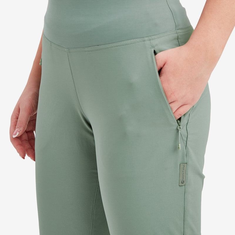 Grey Green Women's Montane Tucana Lite Stretch Leggings | IJG5890GZ