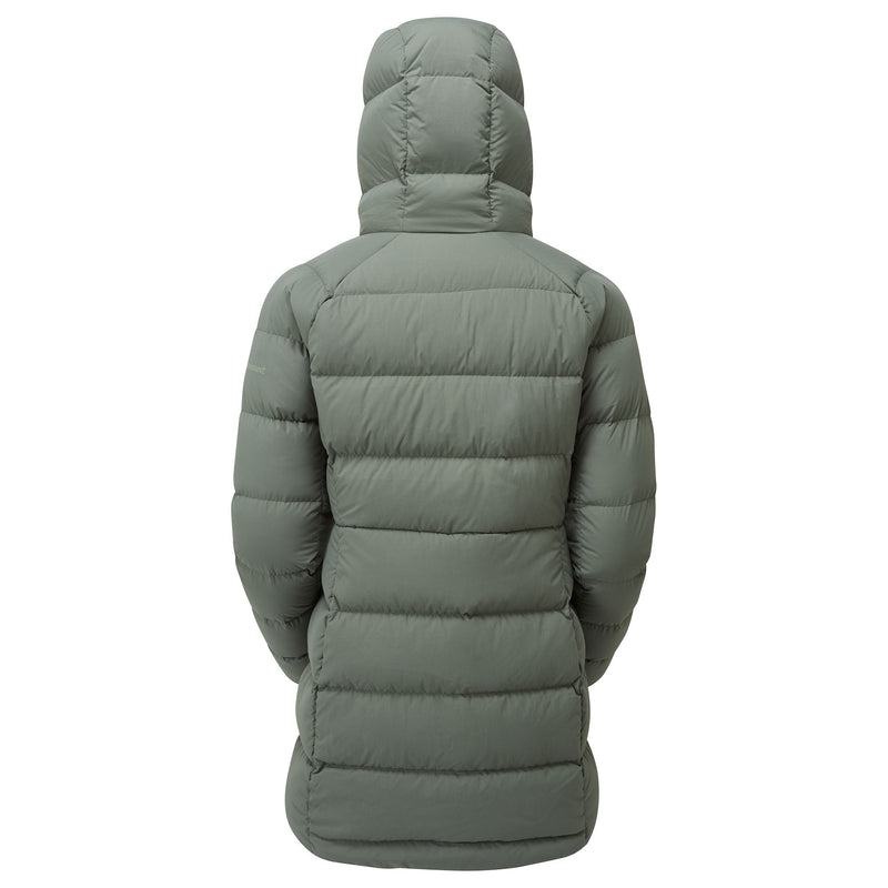 Grey Green Women's Montane Tundra Hooded Down Jackets | RDW5873QH