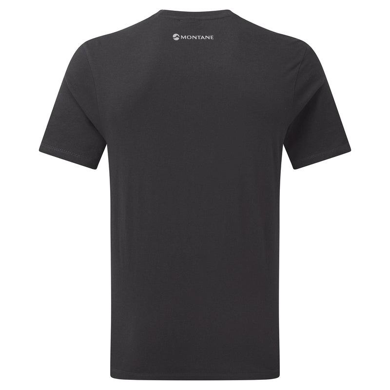 Grey Men's Montane Abstract Mountain T Shirts | ENB2188QC