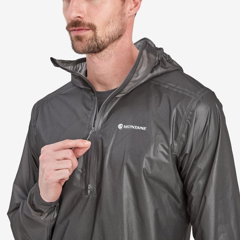 Grey Men's Montane Minimus Nano Pull-On Waterproof Jackets | IXX292KA