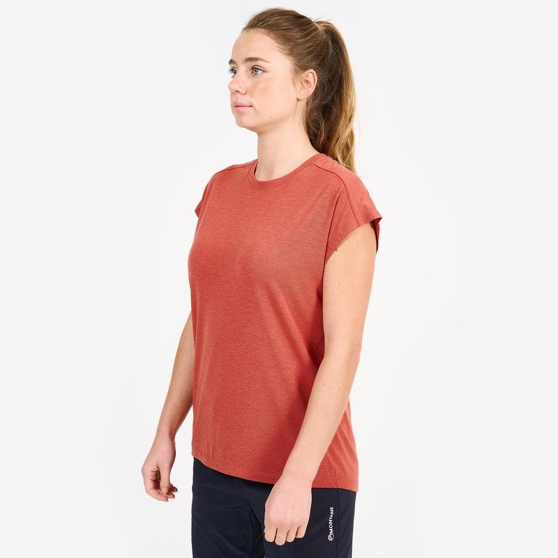 Grey Orange Women's Montane Mira T Shirts | LFY9493ZB