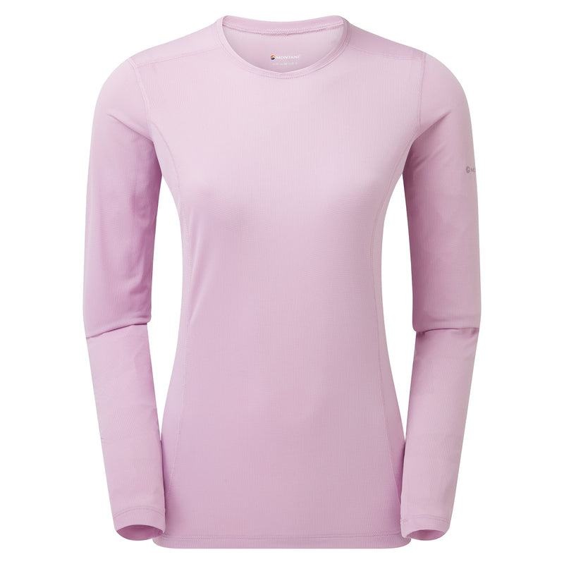 Grey Purple Women\'s Montane Dart Lite Long Sleeve T Shirts | KMR541YZ