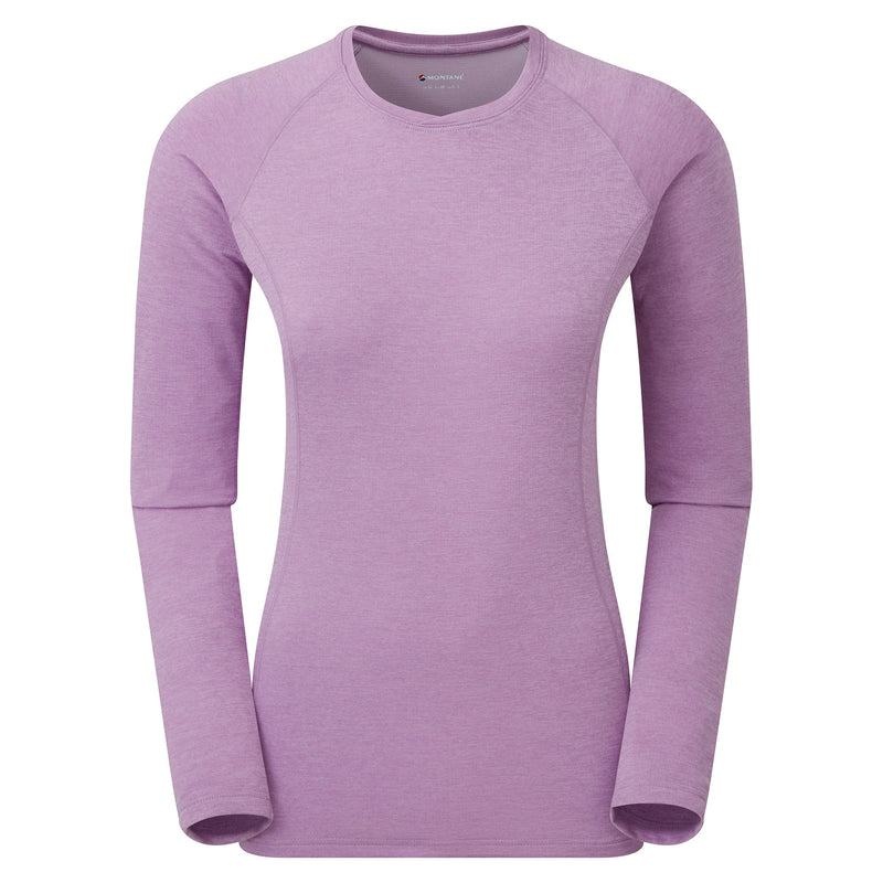 Grey Purple Women\'s Montane Dart Long Sleeve T Shirts | RHZ1100AB