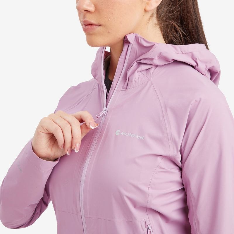 Grey Purple Women's Montane Minimus Lite Waterproof Jackets | JTJ167QY