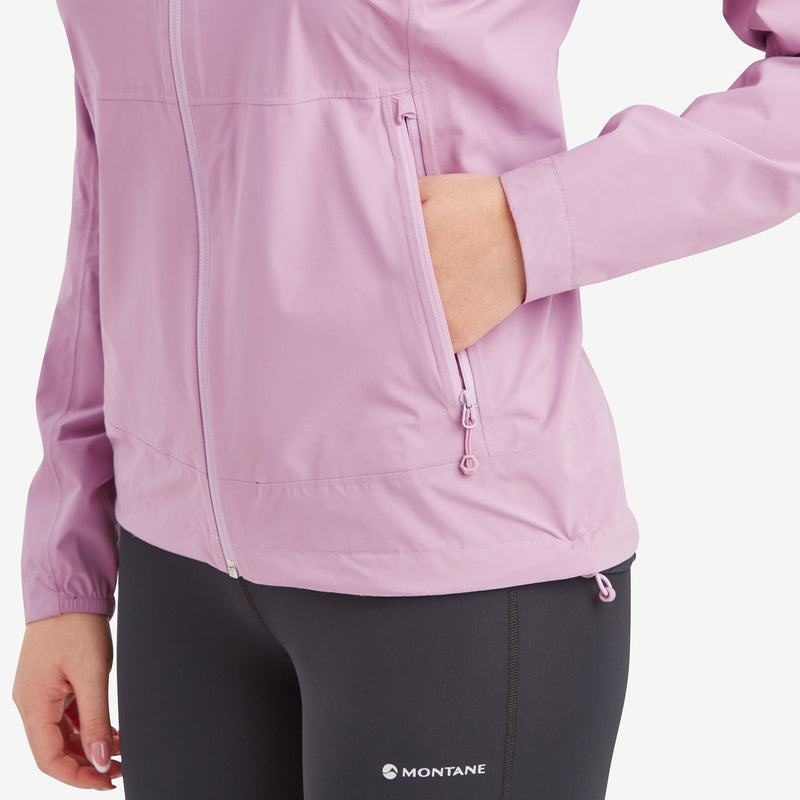 Grey Purple Women's Montane Minimus Lite Waterproof Jackets | JTJ167QY