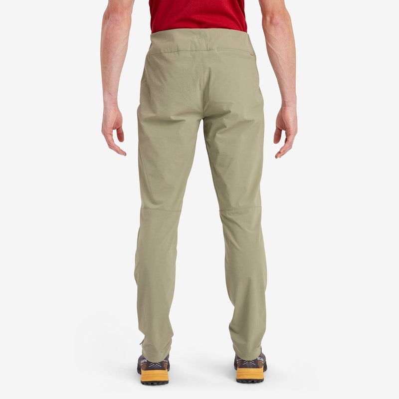 Khaki Men's Montane Dynamic Lite Stretch Pants | BJF5156WE