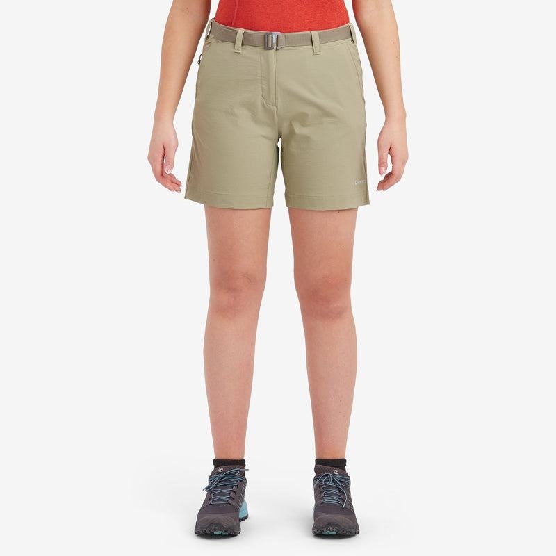 Khaki Women's Montane Terra Stretch Lite Shorts | UTH2087UO