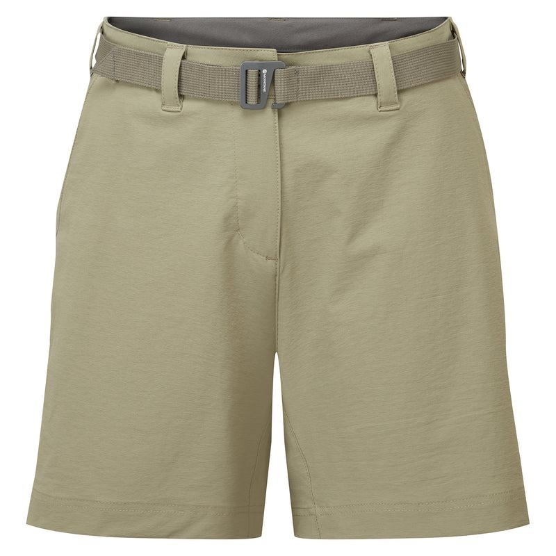 Khaki Women\'s Montane Terra Stretch Lite Shorts | UTH2087UO