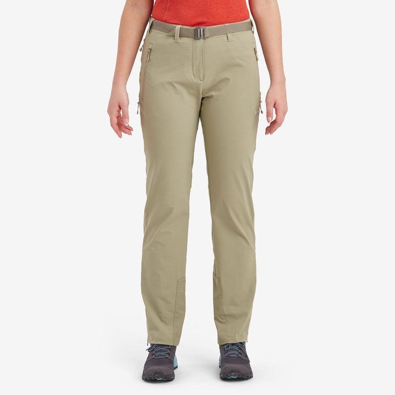 Khaki Women's Montane Terra Stretch Trousers | UPI8255OL