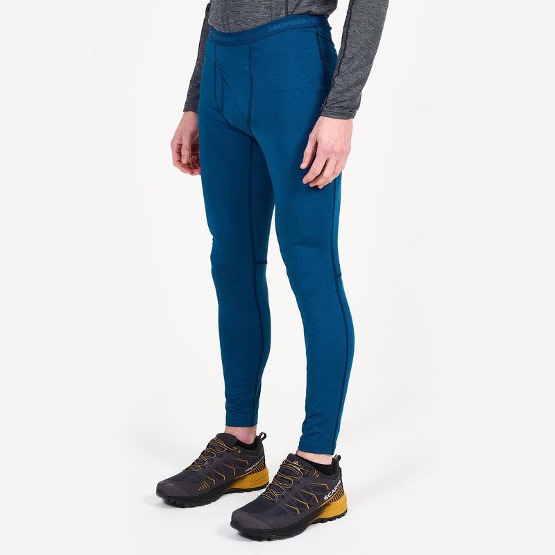 Navy Blue Men's Montane Dart Thermo Long Johns Leggings | TOS9944RV