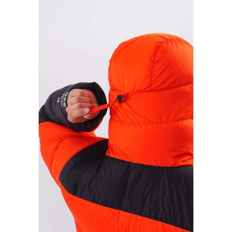 Orange Black Men's Montane Apex 8000 Down Jackets | RHG2014CW