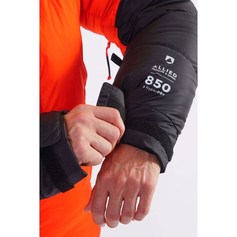 Orange Black Men's Montane Apex 8000 Down Jackets | RHG2014CW