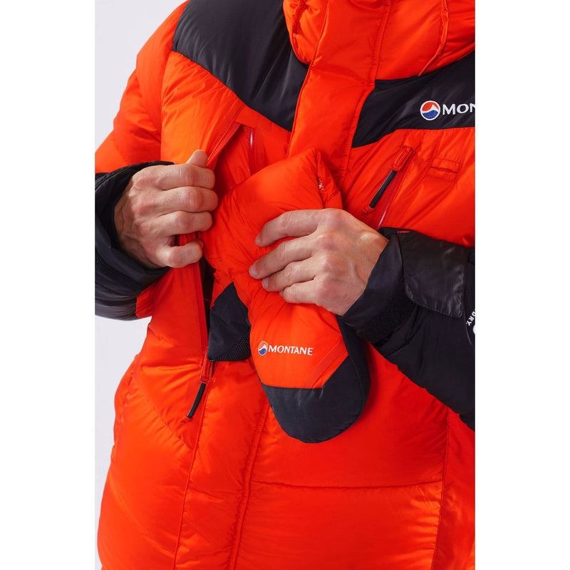 Orange Black Women's Montane Apex 8000 Down Jackets | ERS1033SA