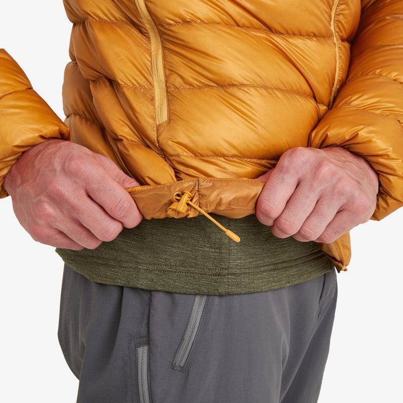 Orange Men's Montane Alpine 850 Lite Hooded Down Jackets | MSA768EJ