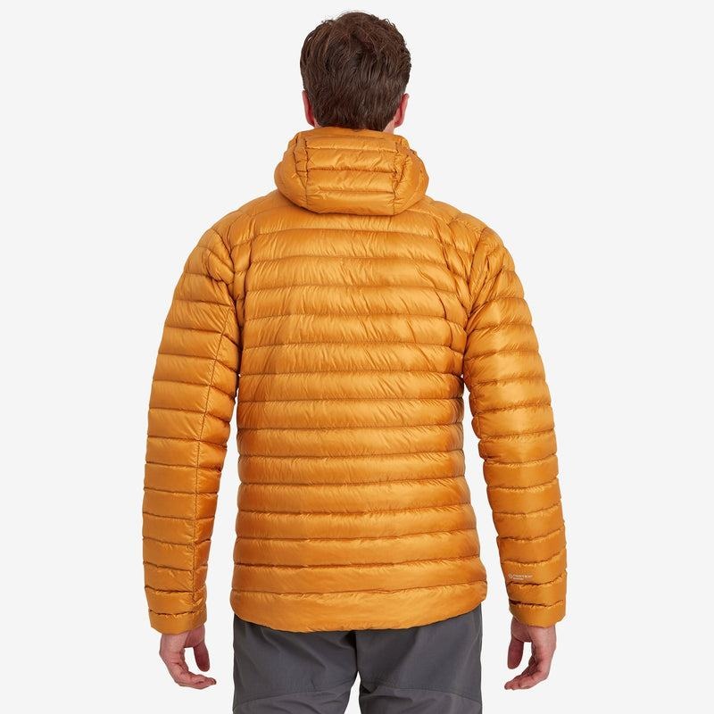 Orange Men's Montane Anti-Freeze Hooded Down Jackets | LMD83BH