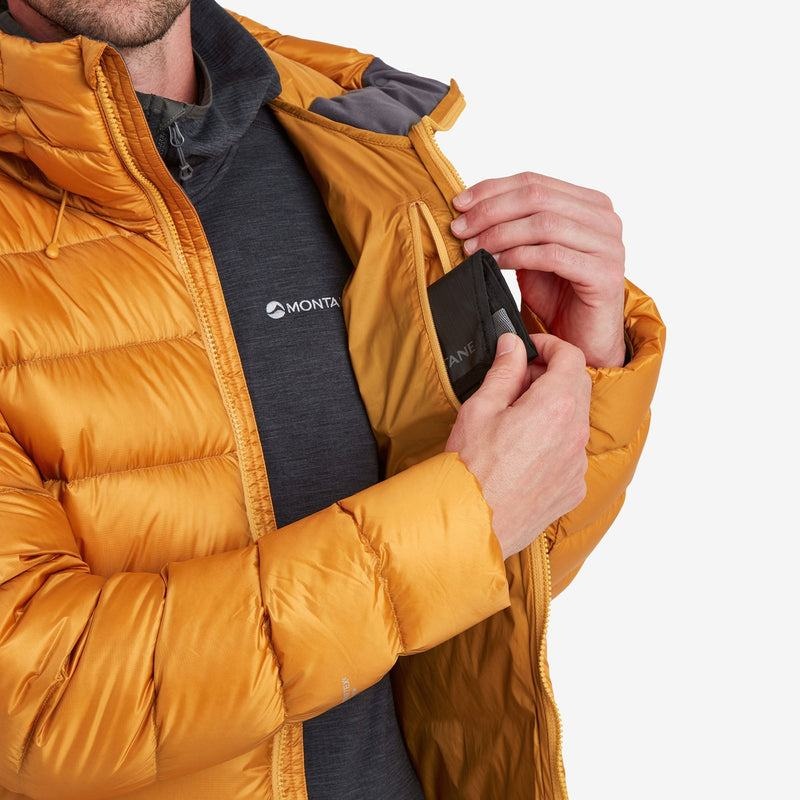 Orange Men's Montane Anti-Freeze XT Hooded Down Jackets | VNN2553LH