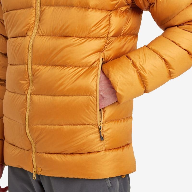 Orange Men's Montane Anti-Freeze XT Hooded Down Jackets | VNN2553LH