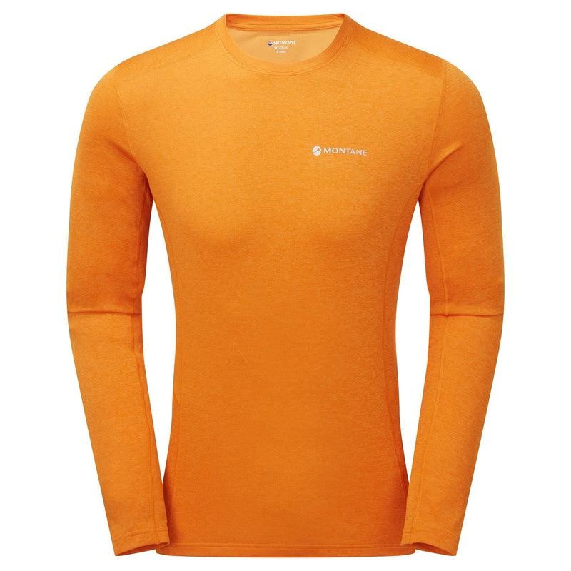 Orange Men\'s Montane Dart Long Sleeve T Shirts | BUC7413SC