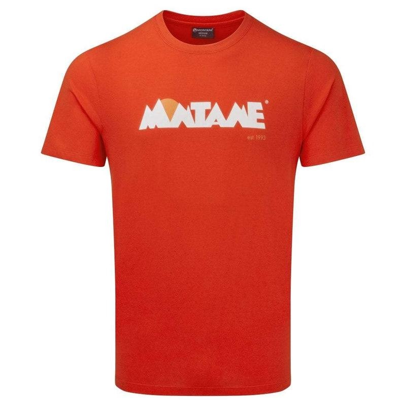 Orange Men\'s Montane Lightweight Heritage T Shirts | RMX1810BH