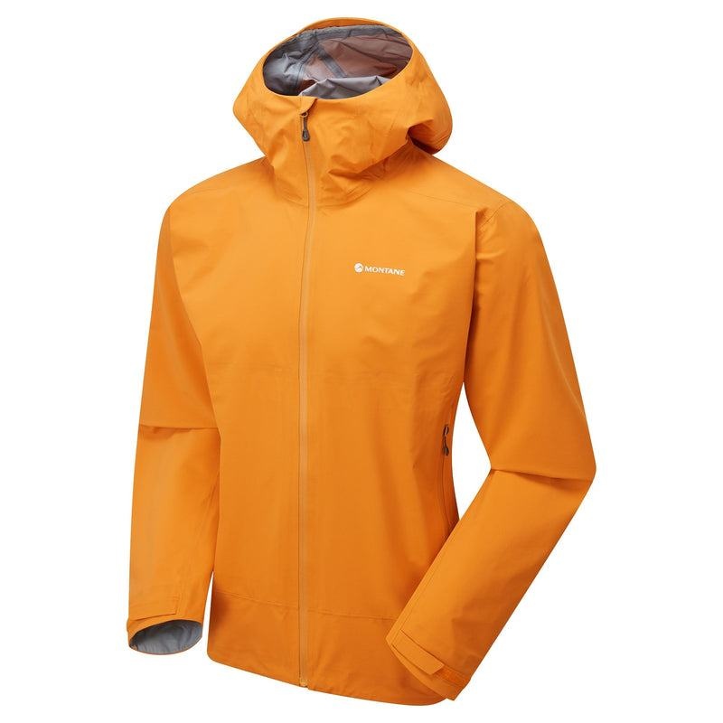 Orange Men's Montane Phase Lite Waterproof Jackets | IIS145FR