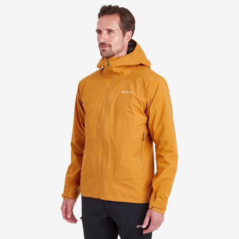 Orange Men's Montane Phase Lite Waterproof Jackets | IIS145FR