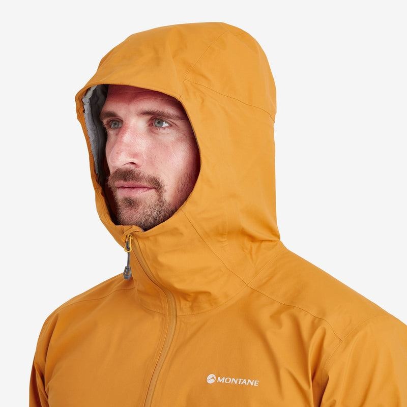 Orange Men's Montane Phase Lite Waterproof Jackets | IIS145FR