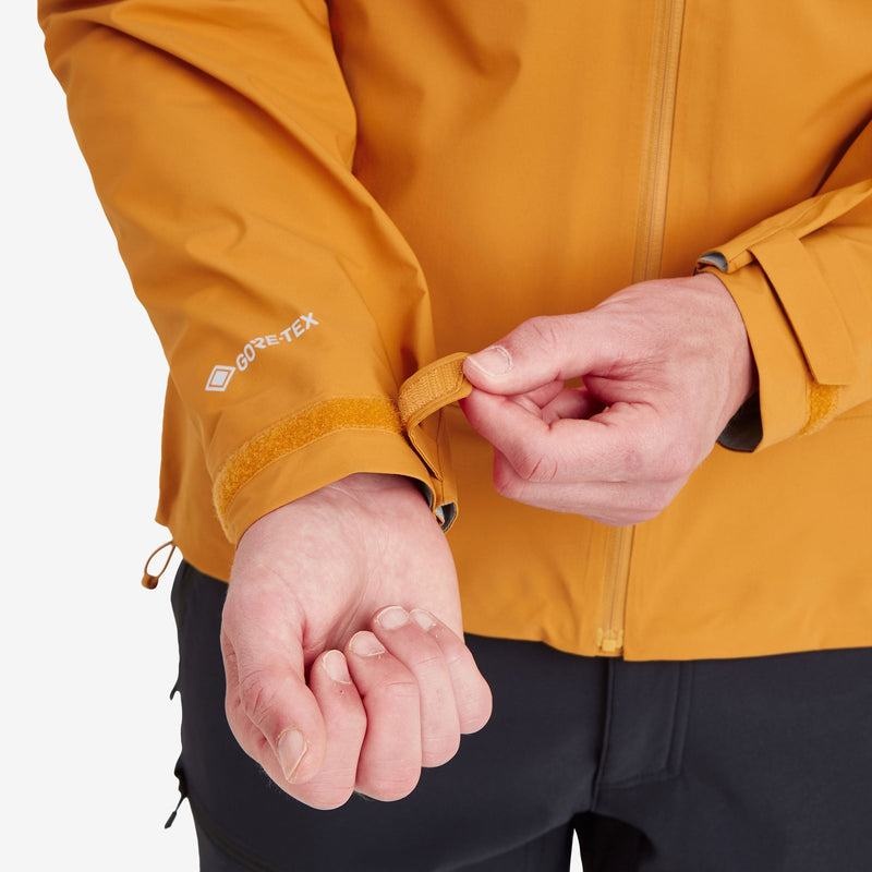 Orange Men's Montane Phase Lite Waterproof Jackets | IIS145FR