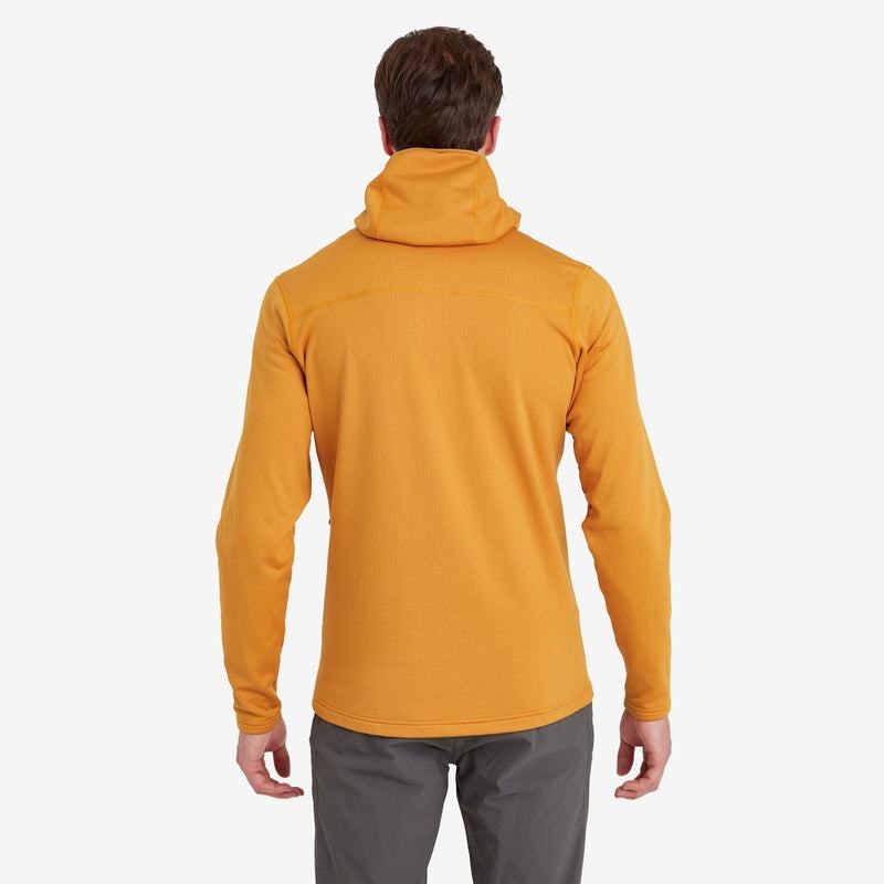 Orange Men's Montane Protium Hooded Fleece Jackets | LET4765KA