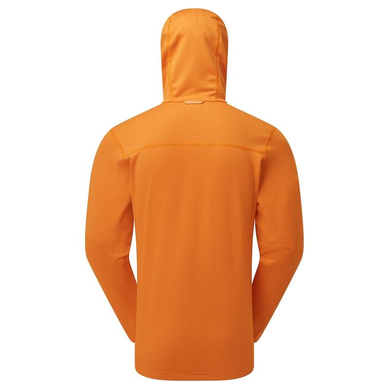 Orange Men's Montane Protium Hooded Fleece Jackets | LET4765KA