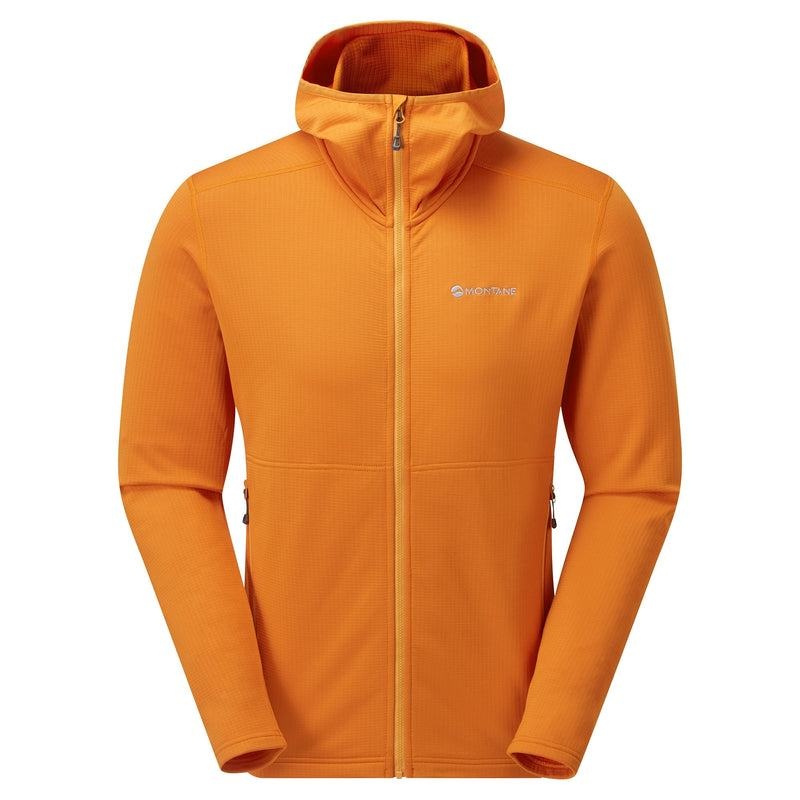 Orange Men\'s Montane Protium Hooded Fleece Jackets | LET4765KA