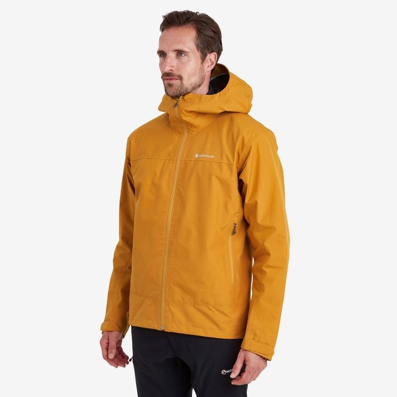 Orange Men's Montane Spirit Waterproof Jackets | TOY6349SK