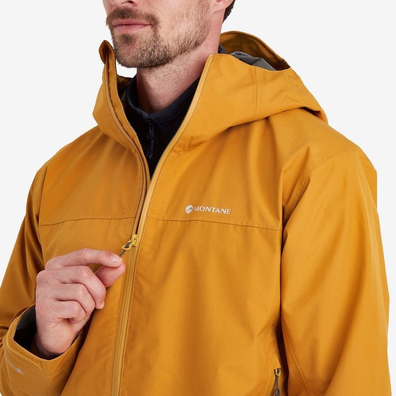 Orange Men's Montane Spirit Waterproof Jackets | TOY6349SK